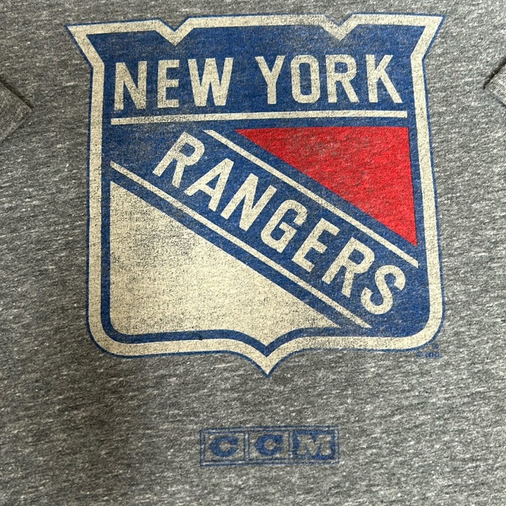 NHL New York Rangers Rustic Look Vintage T